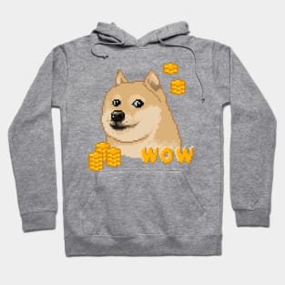 Doge Coin Much wow Hoodie